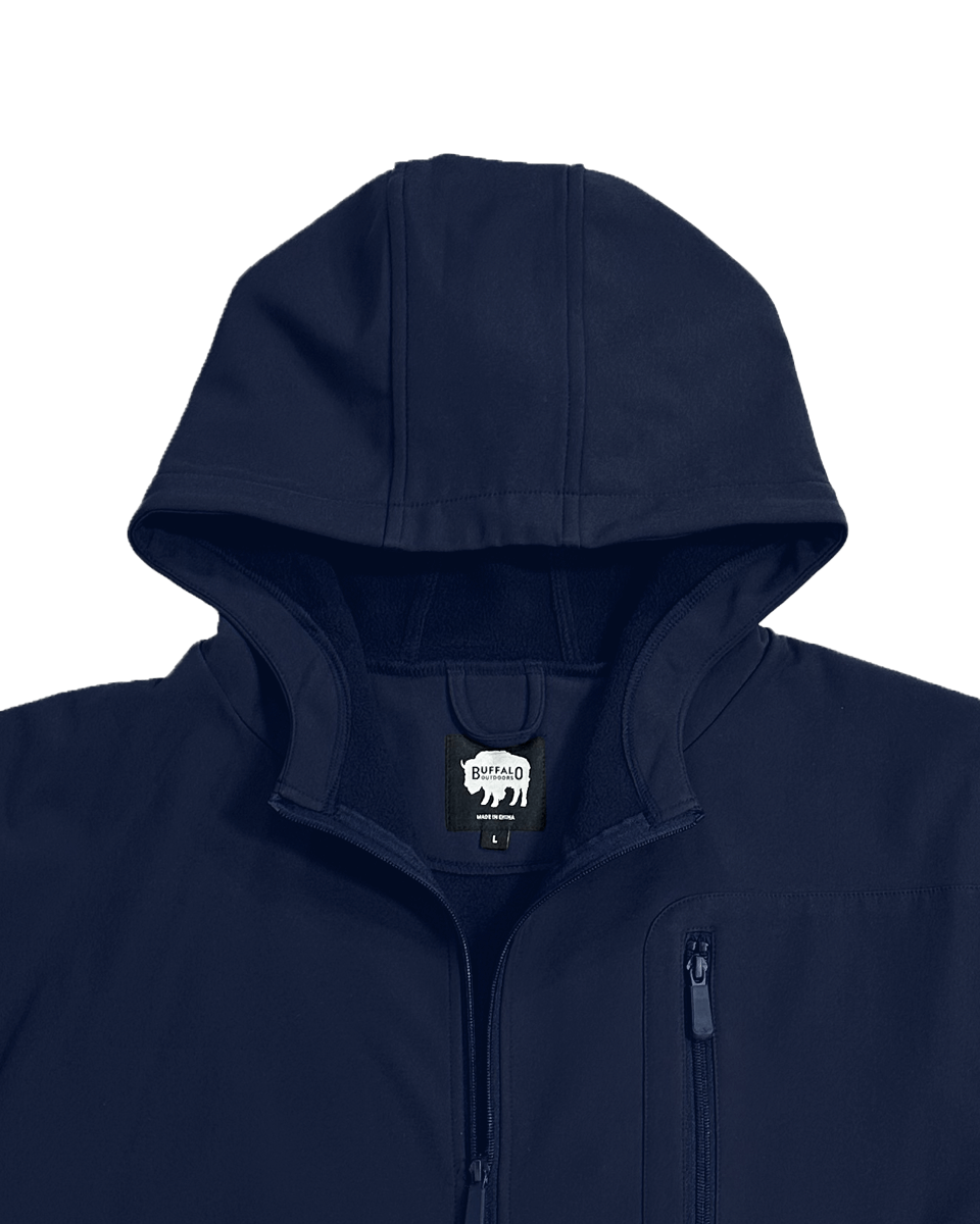 Men's Solid Softshell Jacket