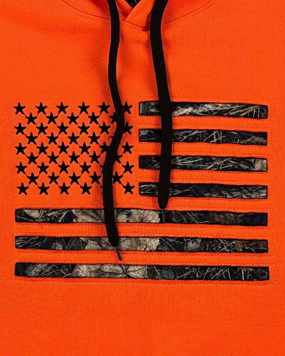 American Flag Hooded Sweatshirt