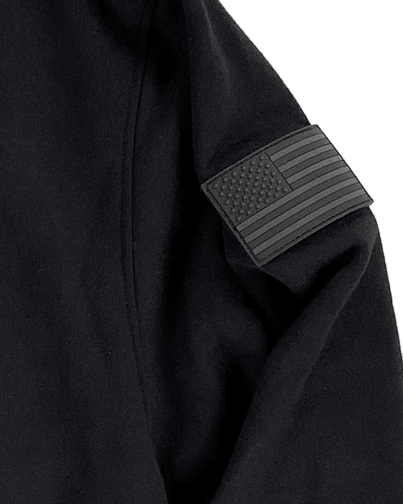 Men's USA Patch Hooded Sweatshirt