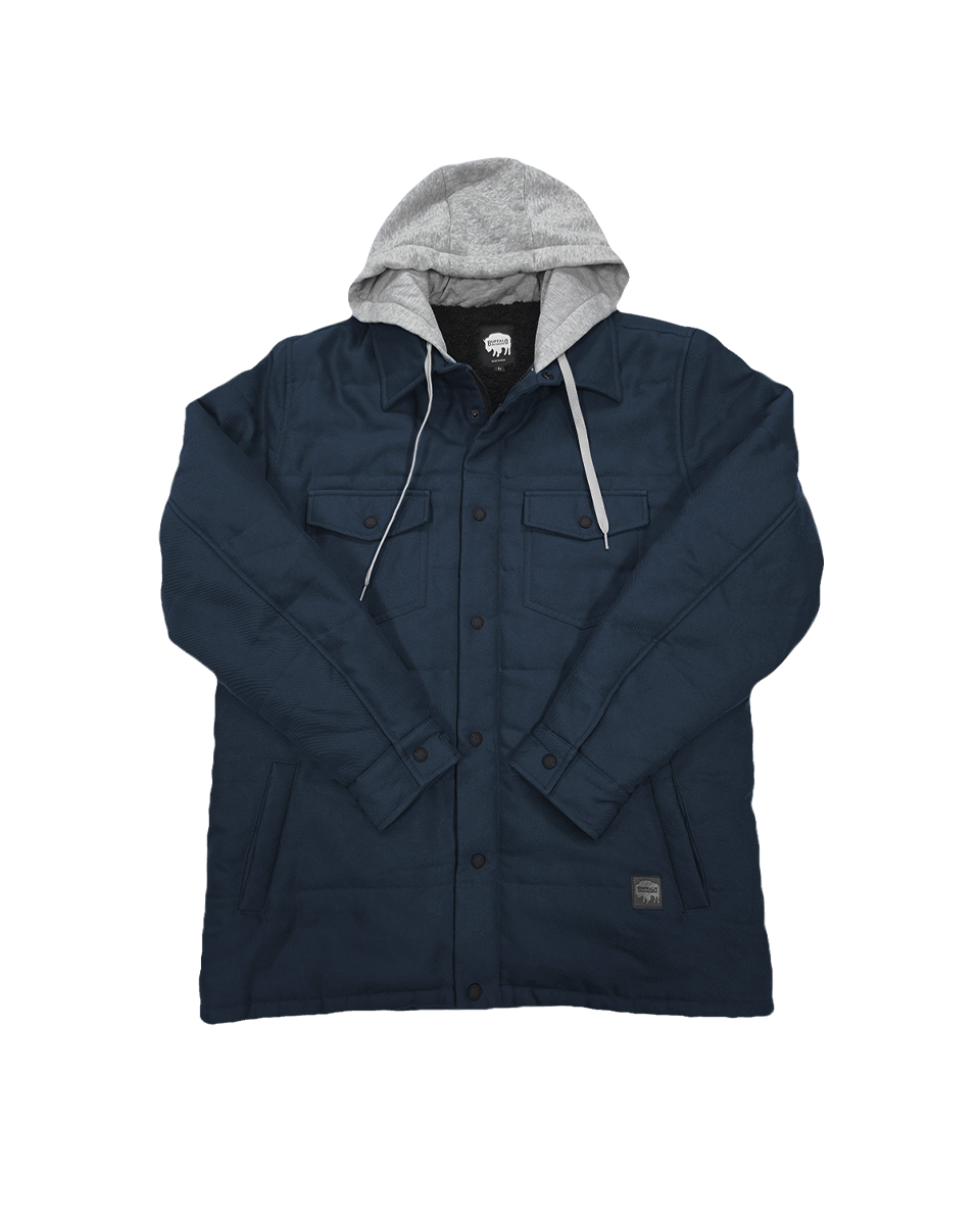 Men's Sherpa Lined Shirt Jacket