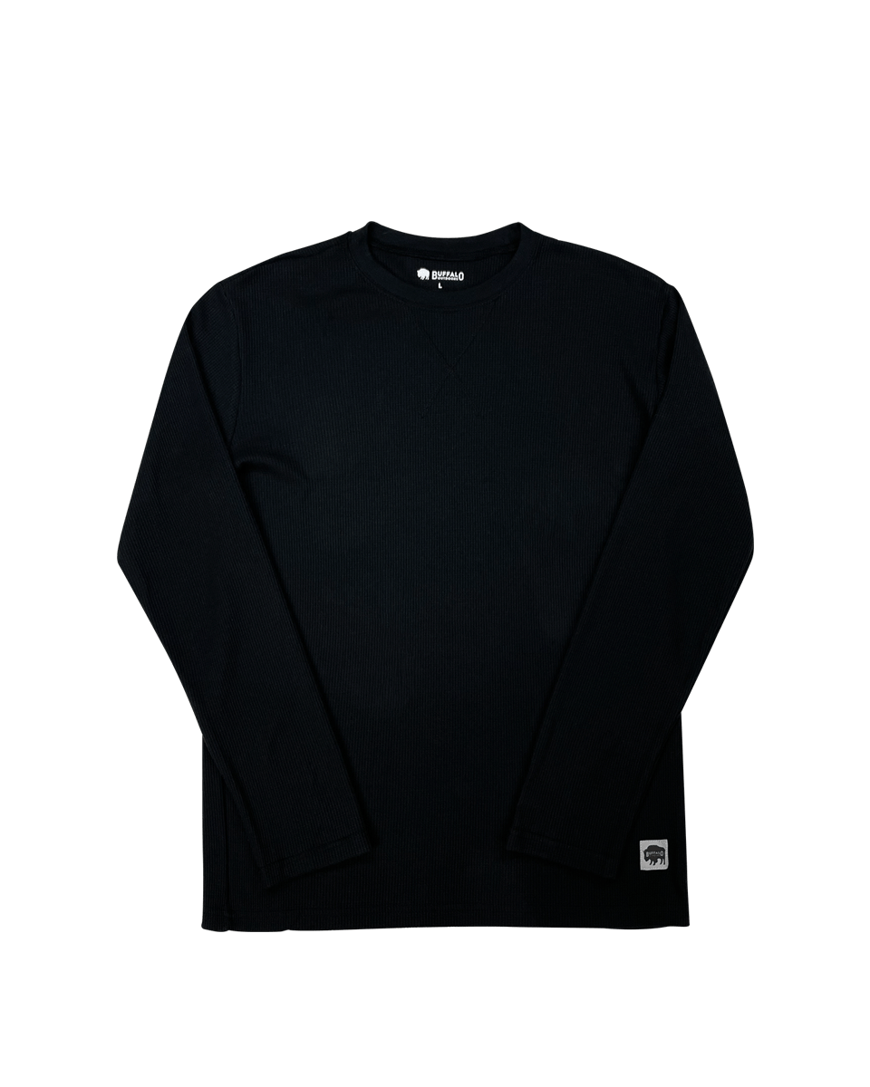 Long Sleeve Thermal Crewneck