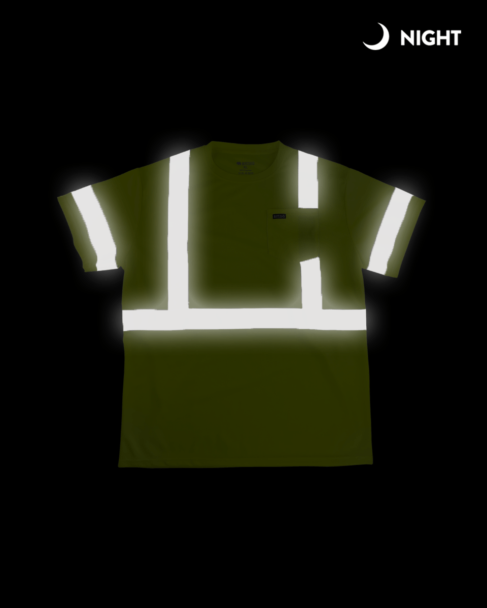 Reflective Safety Pocket T-Shirt