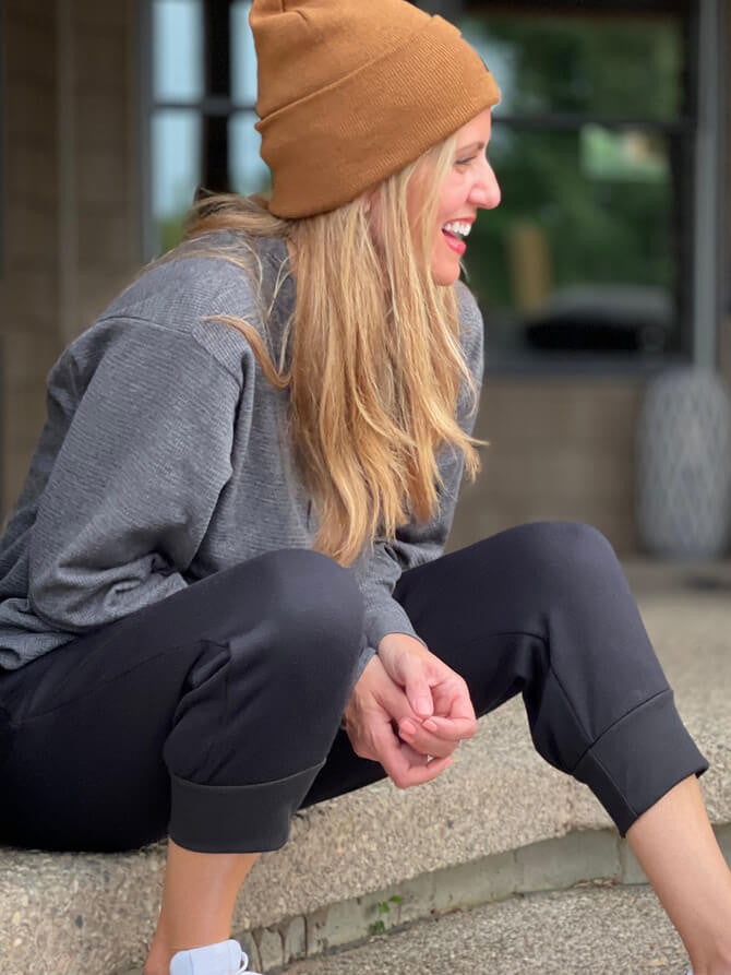 Reflective Knit Winter Hat