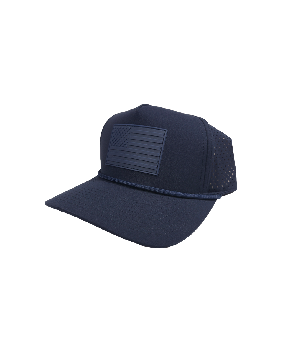 Monochrome Flag Patch Hat
