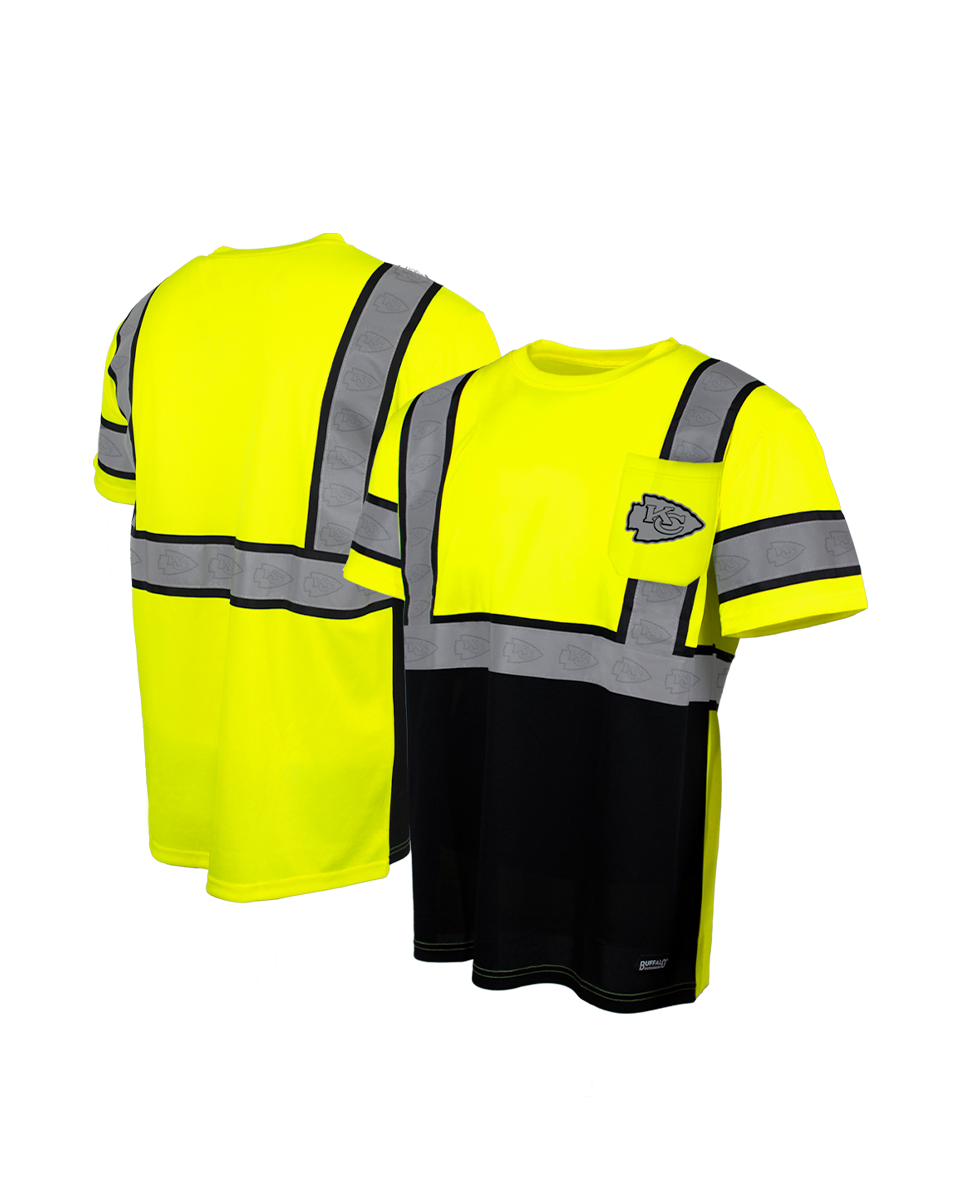 NFL Reflective Logo Tape Pocket T-Shirt