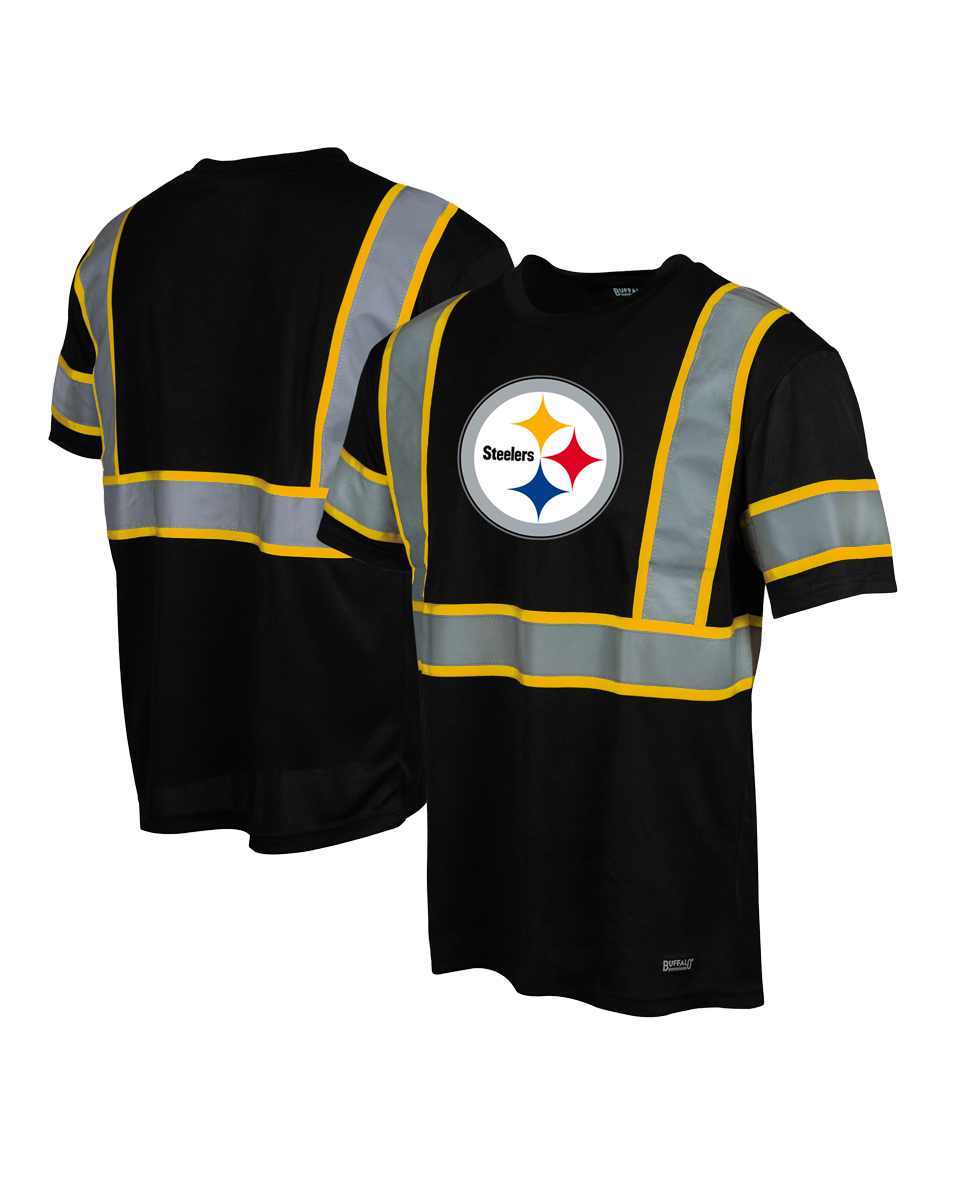 NFL Safety Short Sleeve Black Team Color T-Shirt