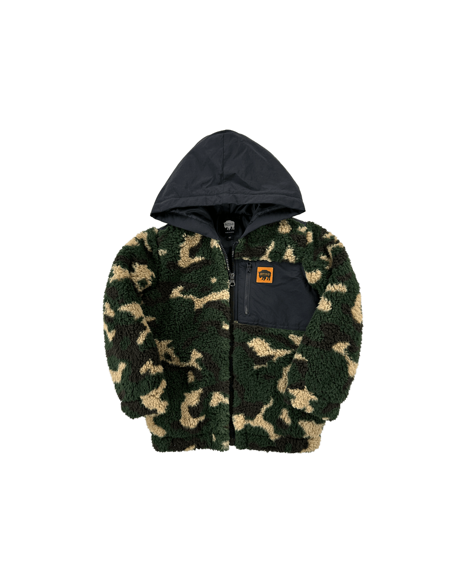Kids Full-Zip Pocket Sherpa