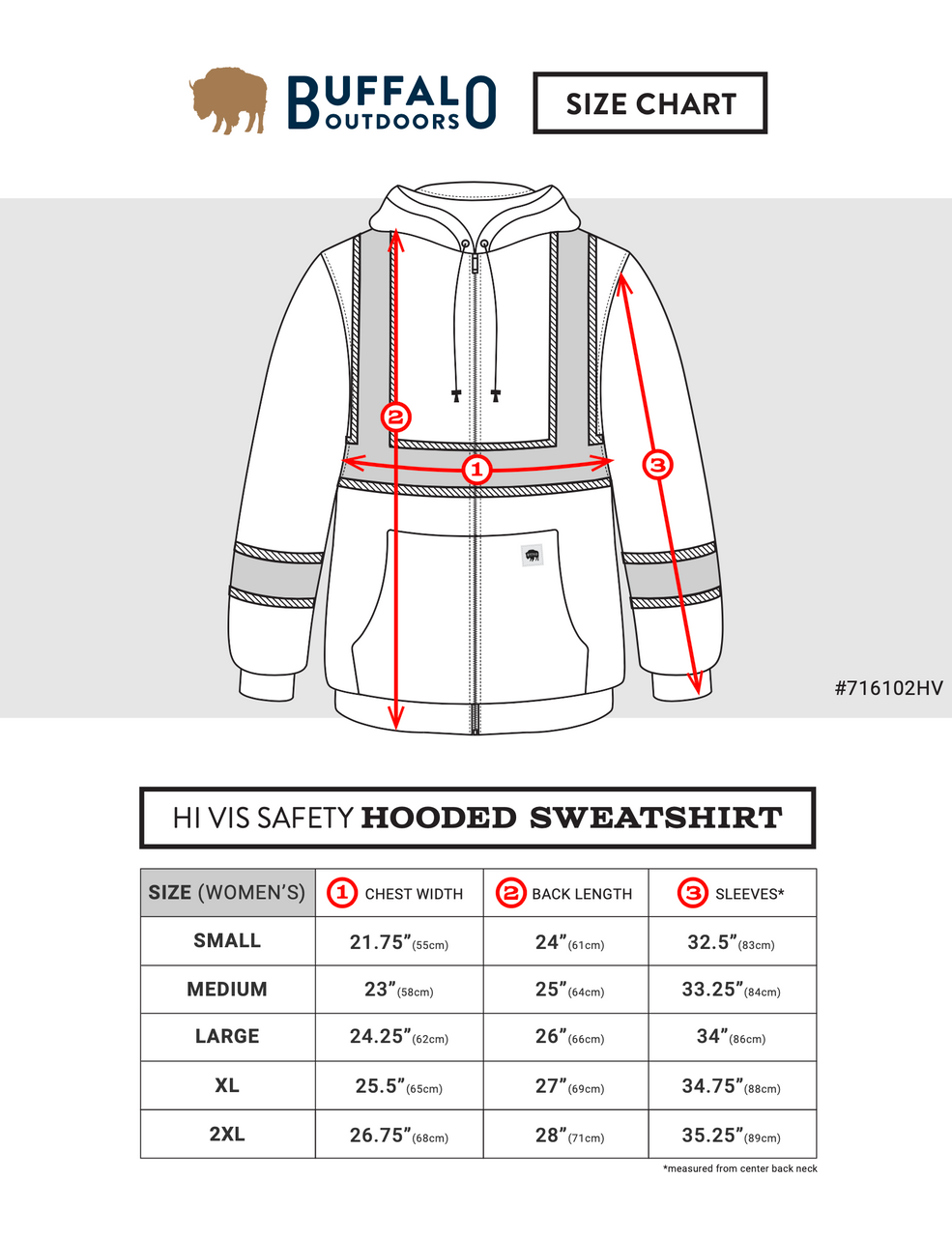 Women's Safety Hooded Sweatshirt