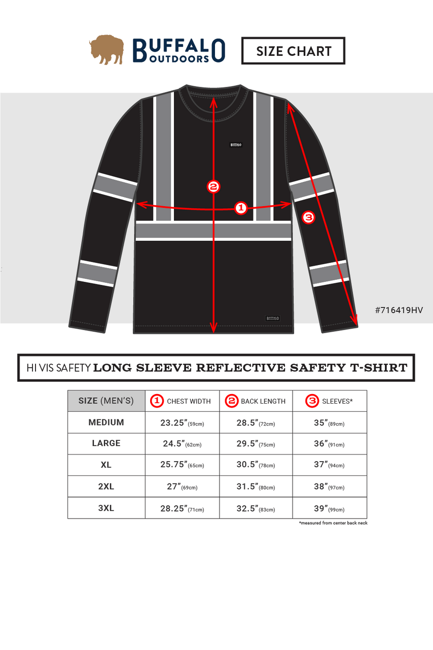 Reflective Long Sleeve Safety T-Shirt