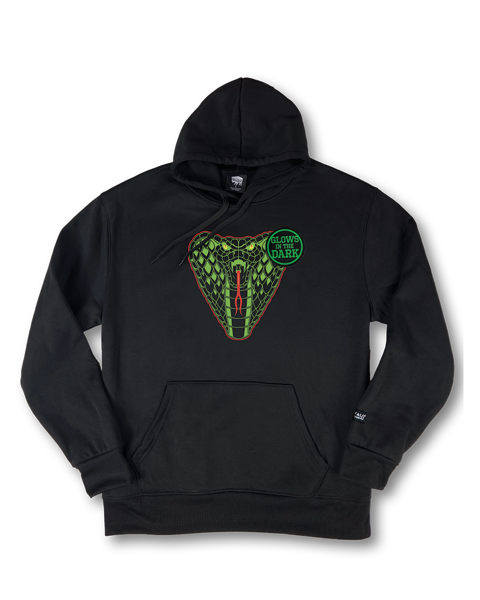 Glow in the Dark Graphic Hooded Sweatshirt