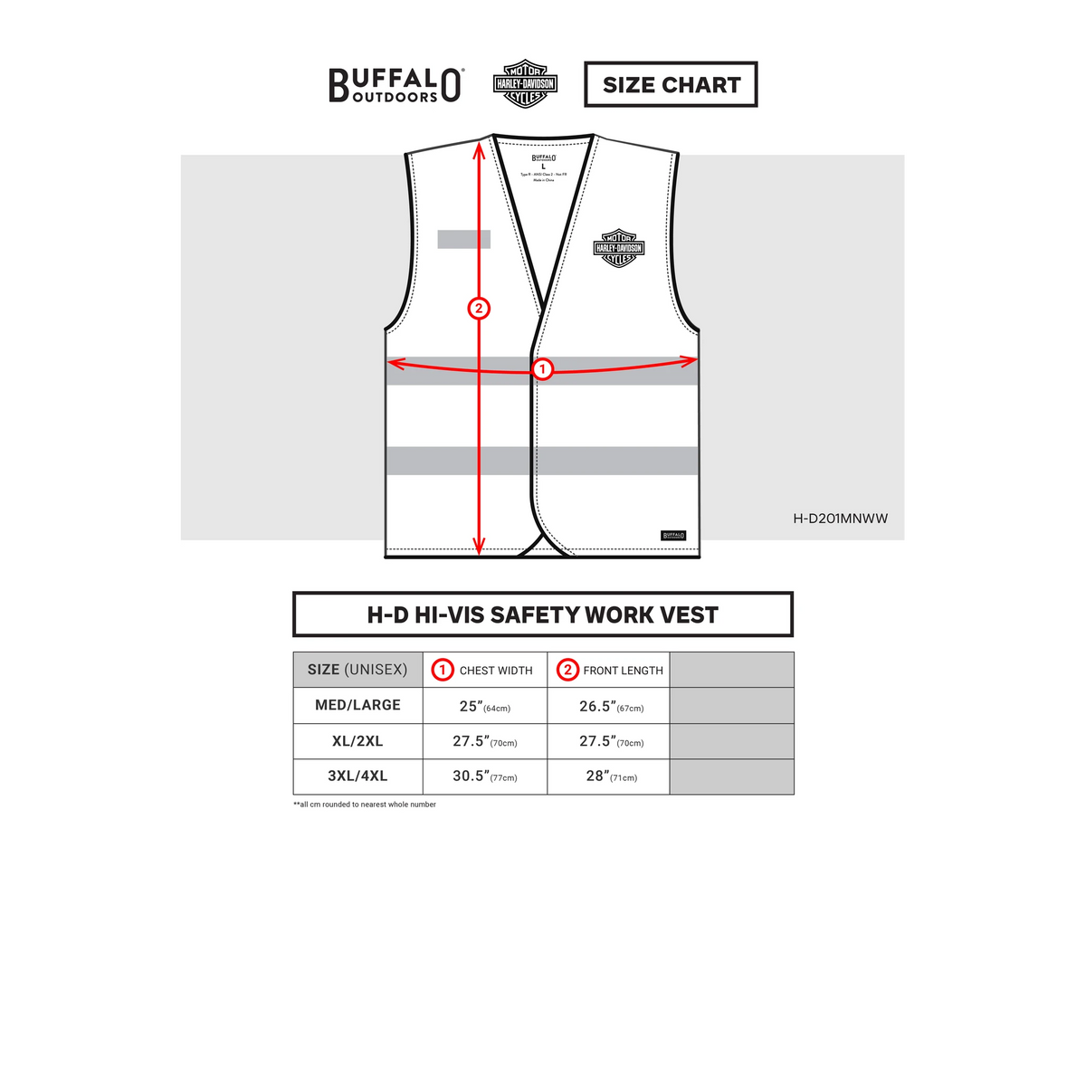 Harley-Davidson® Reflective Vest