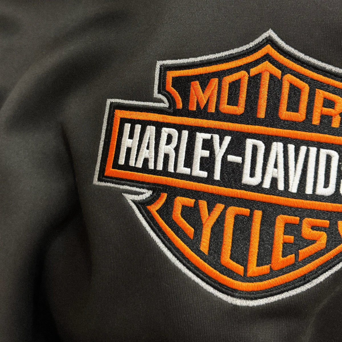 Harley-Davidson Black Hoodie - Logo Detail