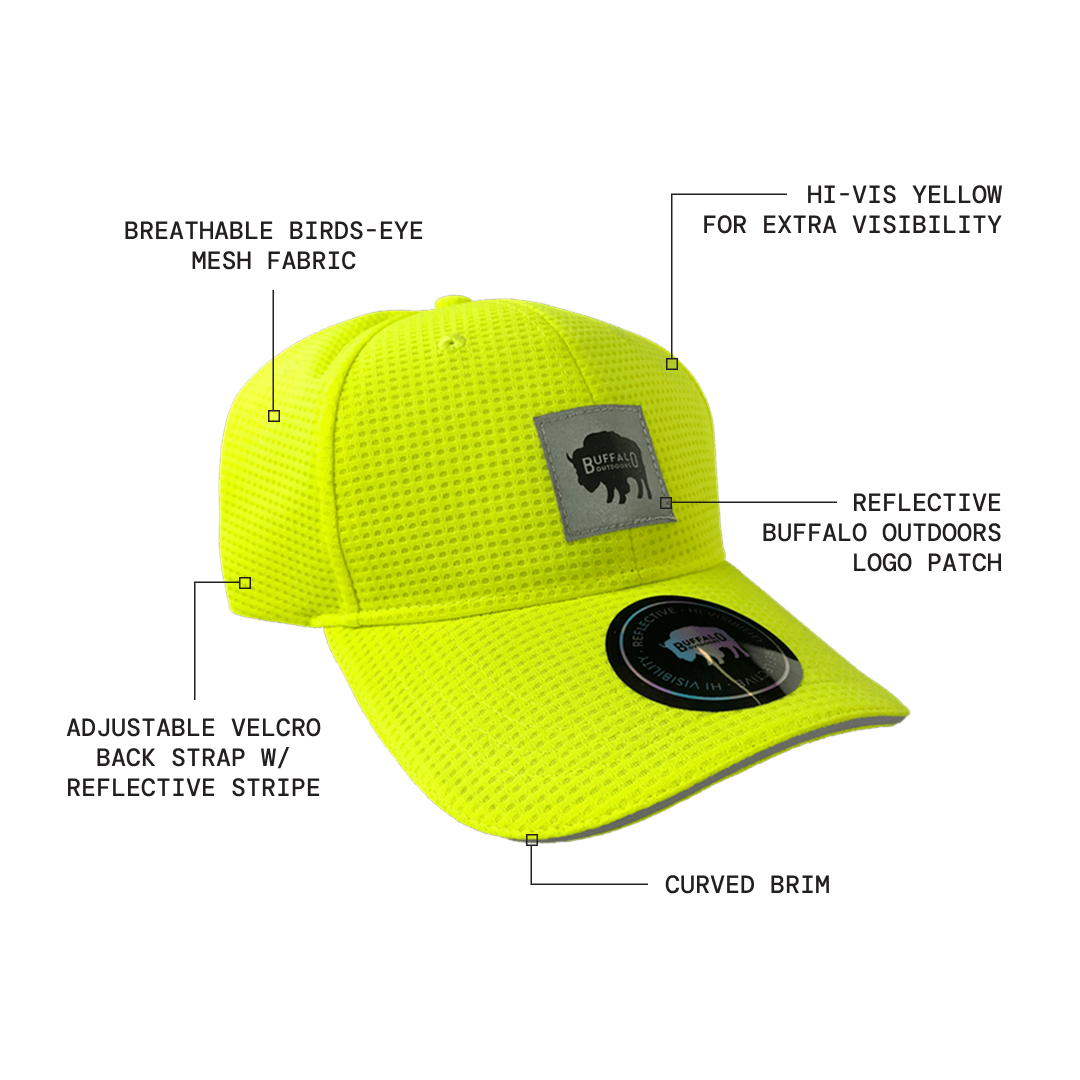 Reflective Safety Mesh Hat