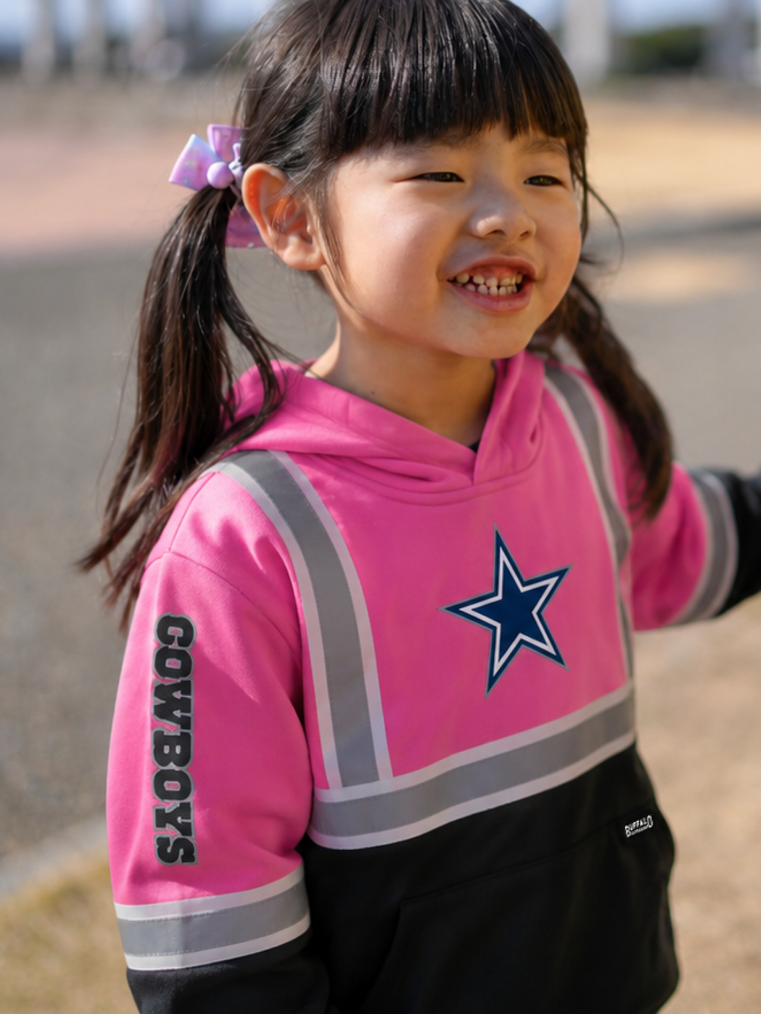 Dallas Cowboys Kids Reflective Safety Sweatshirt