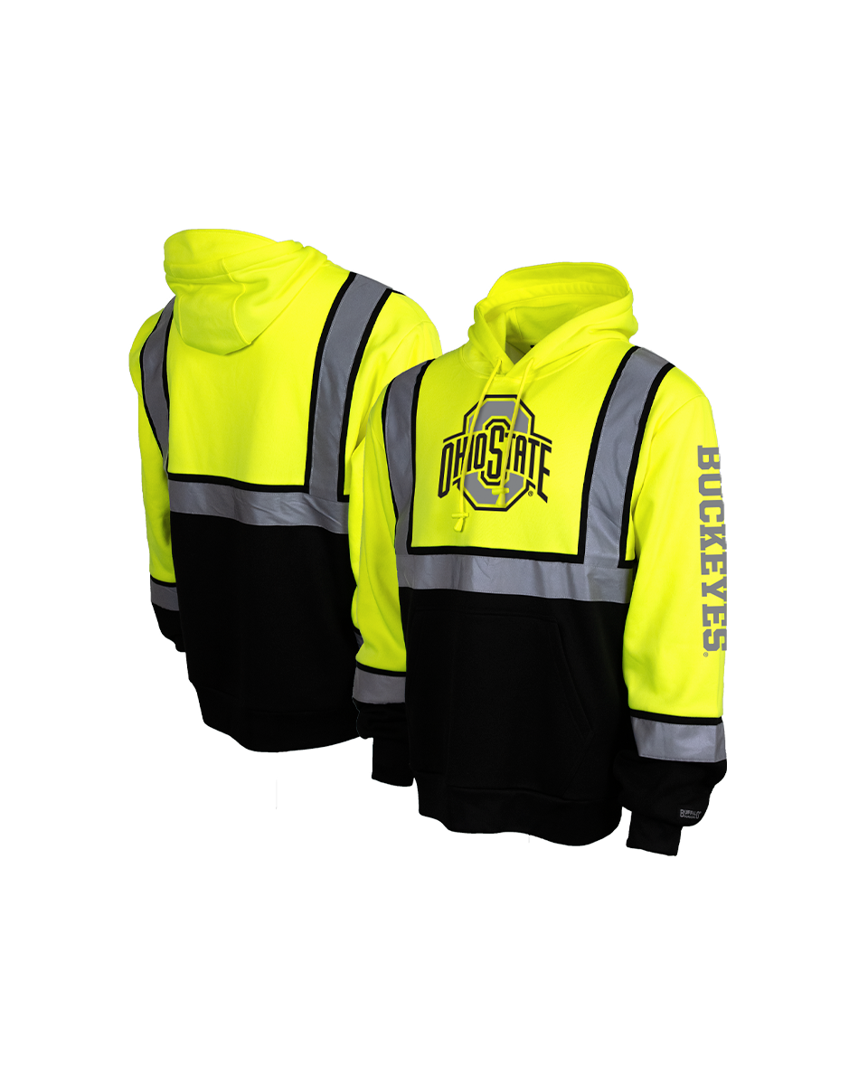 OSU Hi-Vis Safety Hooded Sweatshirt