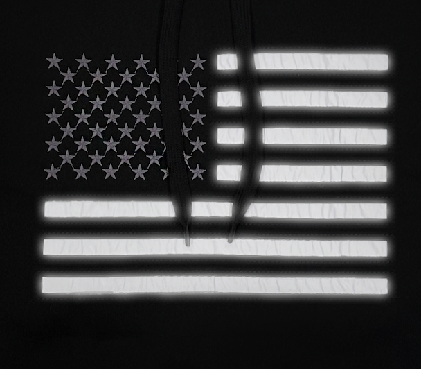 American Flag Hooded Sweatshirt