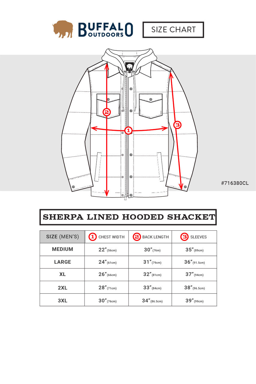 Men's Sherpa Lined Shirt Jacket