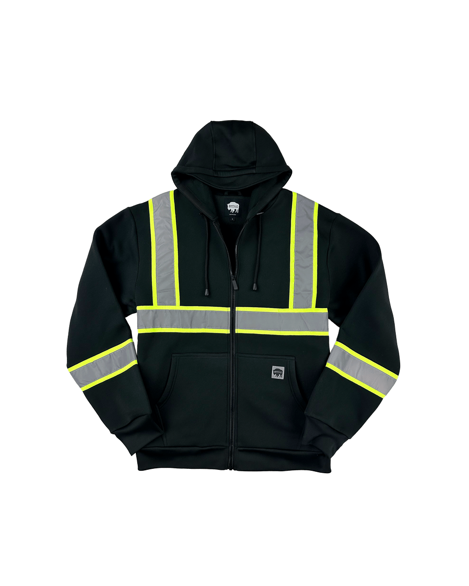 Safety Reflective Hooded Sweatshirt
