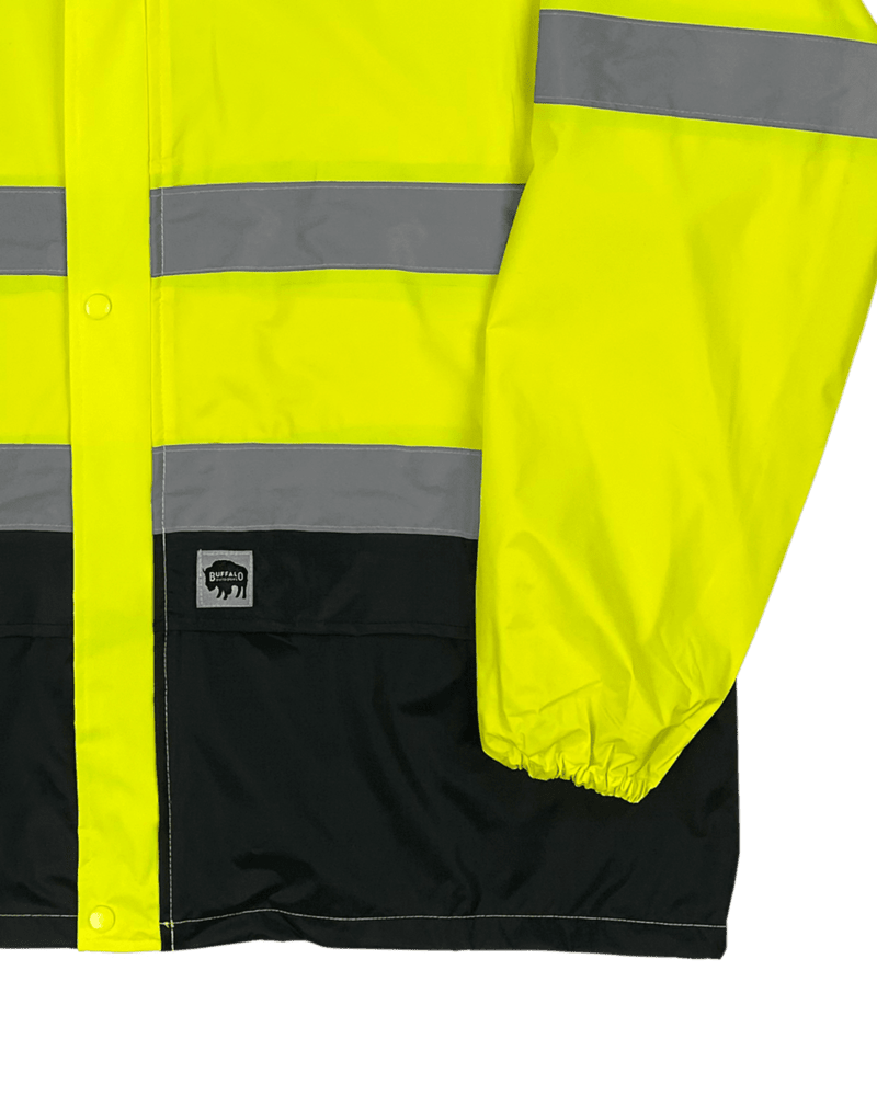 Safety Hooded Rain Shell