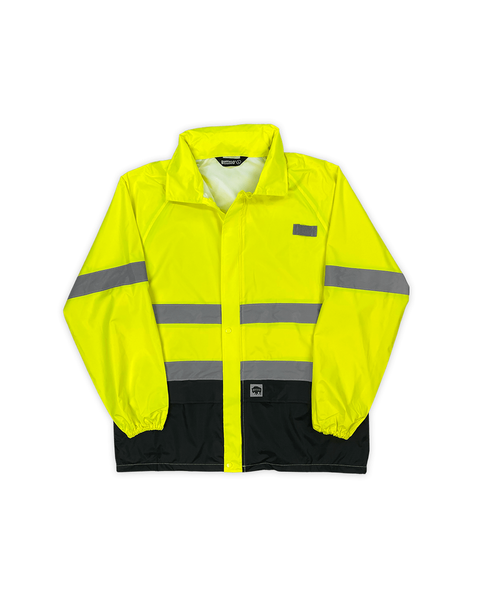 Safety Hooded Rain Shell
