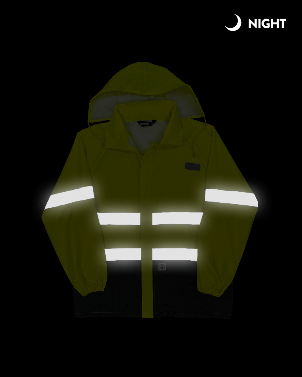 Safety Hooded Rain Shell