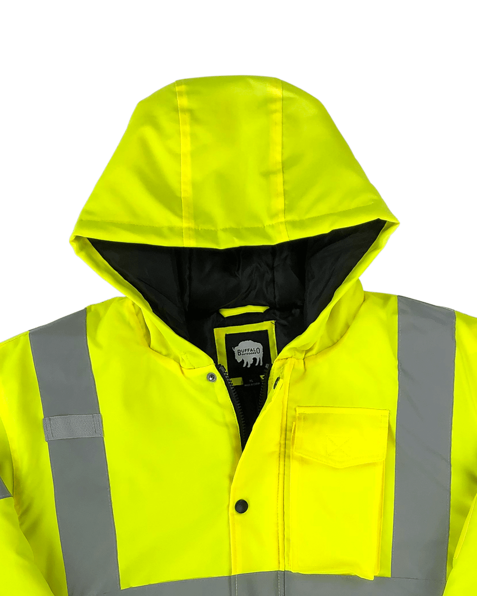 Hi-Vis Safety Winter Jacket