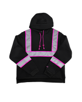 Women's Hi-Vis Safety Hooded Pullover Sweatshirt