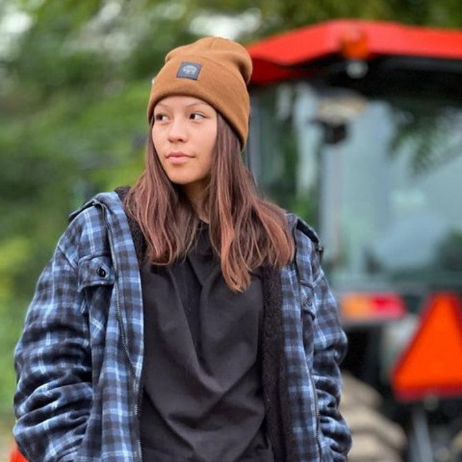 Reflective Knit Winter Hat