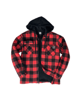 Sherpa Lined Hooded Fleece