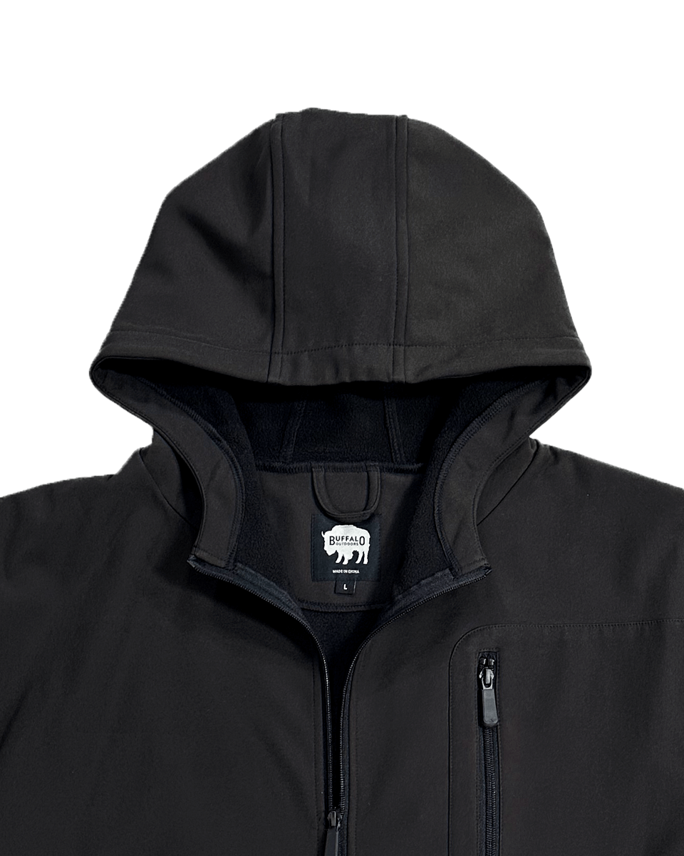 Men's Solid Softshell Jacket