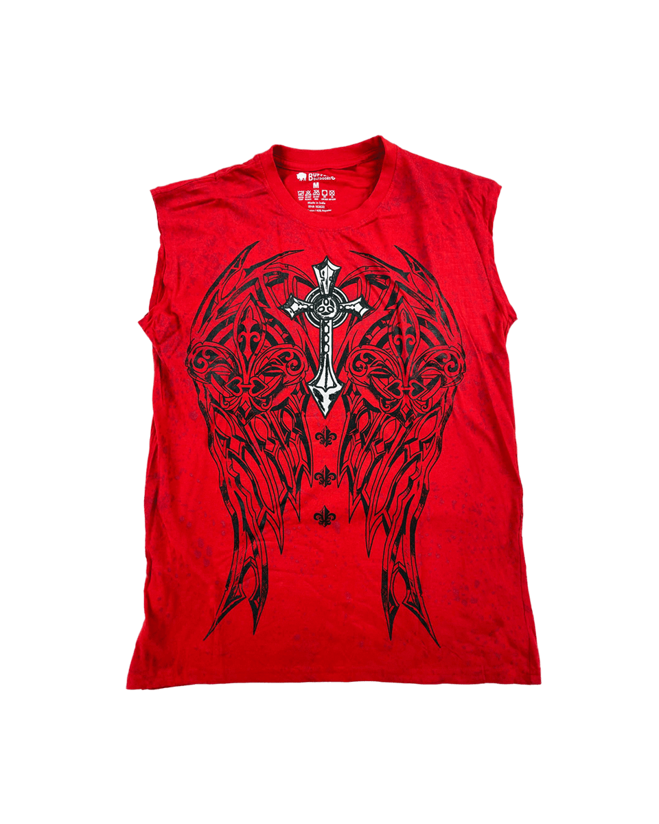 Men's Graphic Sleeveless T-Shirt