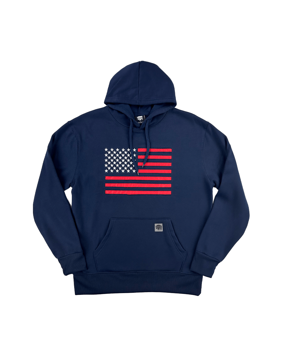 American Flag Hooded Sweatshirt