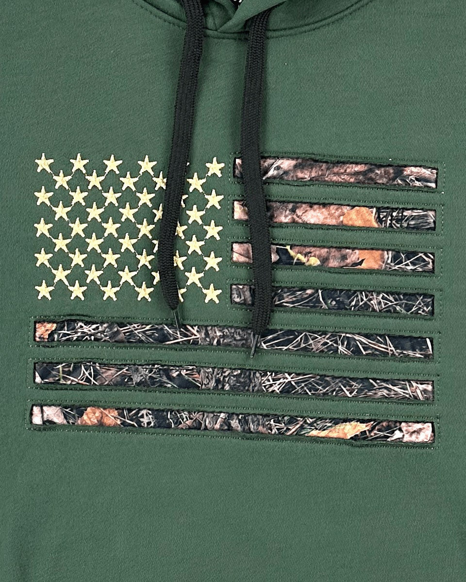 American Flag Hooded Sweatshirt