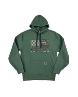 American Flag Hooded Sweatshirt