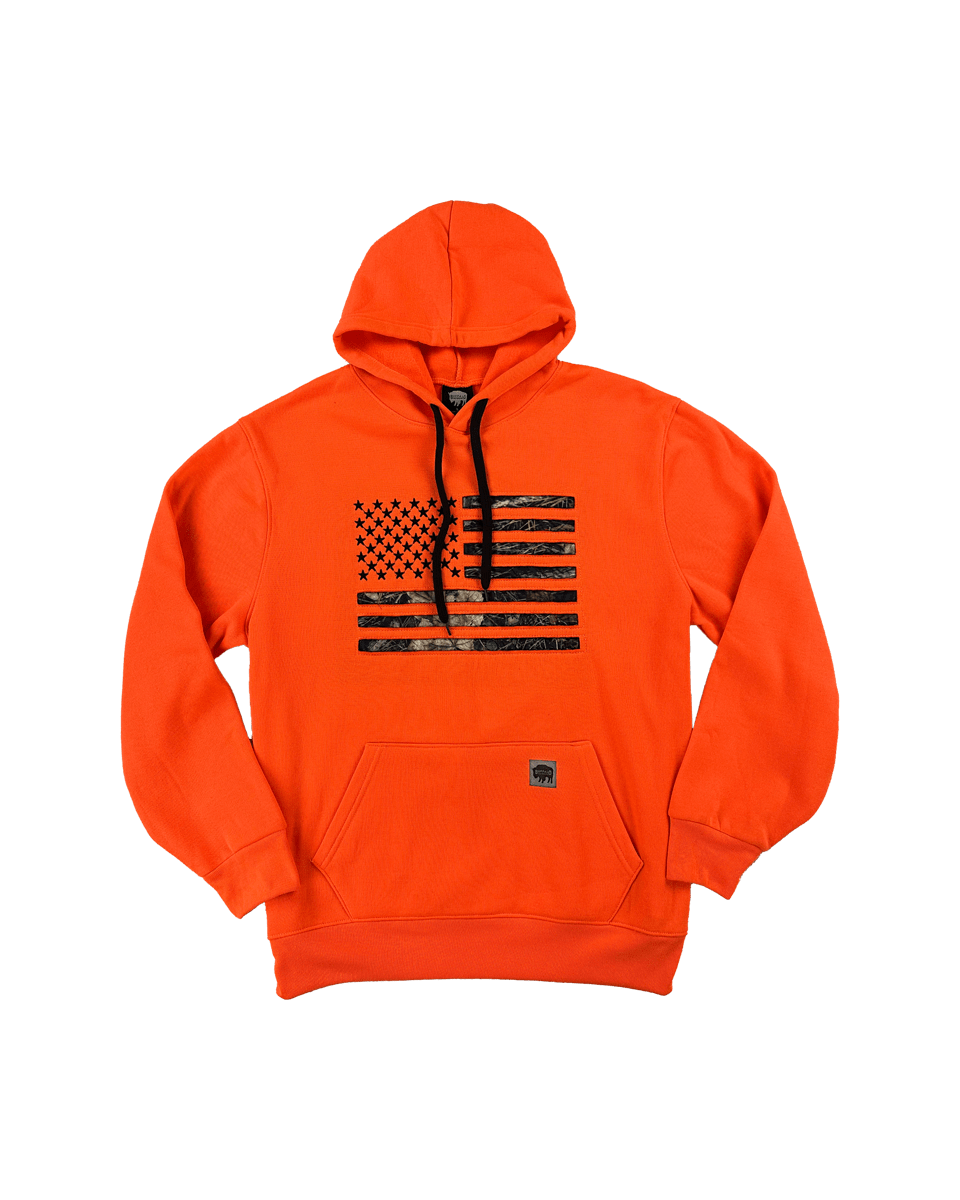 American Flag Hooded Sweatshirt