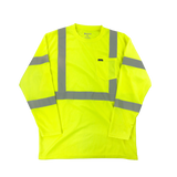 Reflective Hi-Vis Safety Pocket Long Sleeve T-Shirt