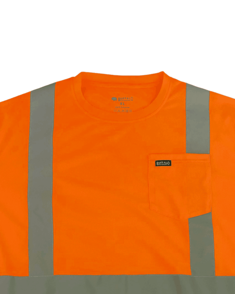 Reflective Safety Pocket T-Shirt