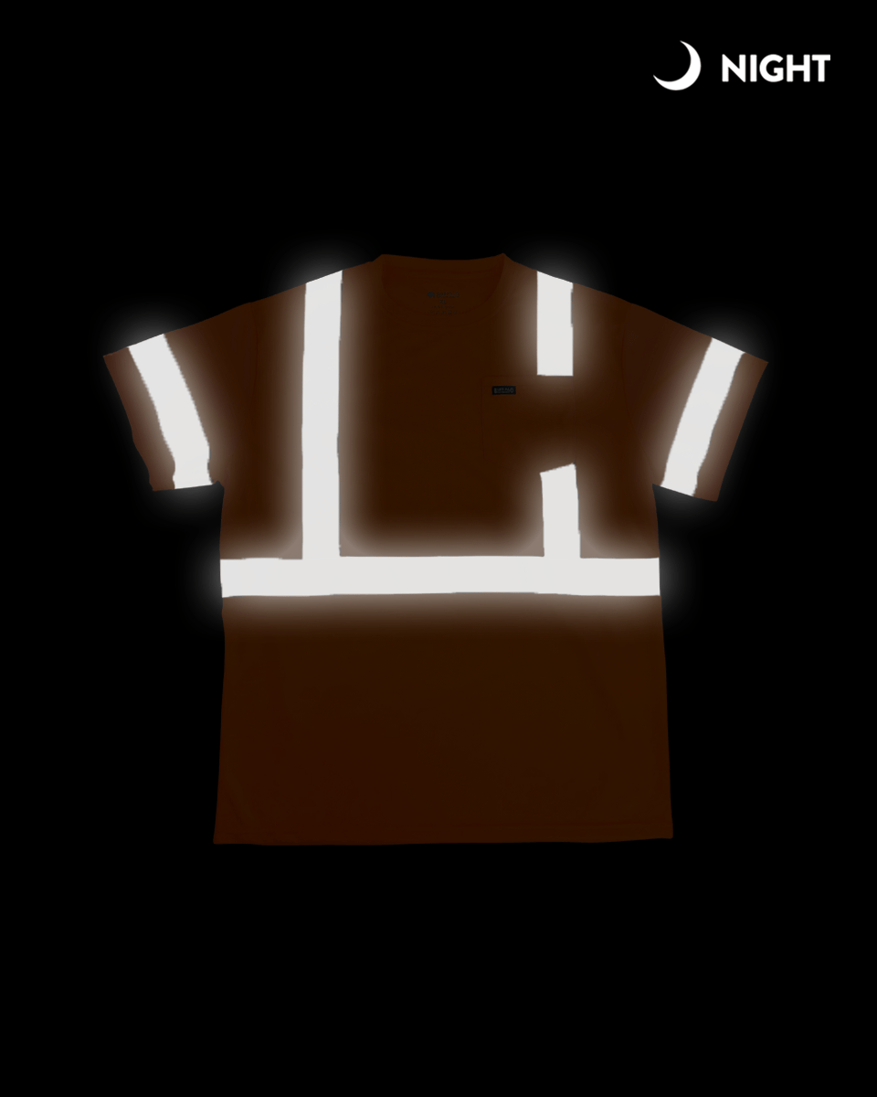 Reflective Safety Pocket T-Shirt
