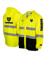 NFL Hi-Vis Safety Reflective Hooded Rainshell