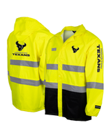 NFL Hi-Vis Safety Reflective Hooded Rainshell