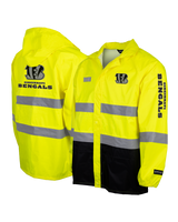 NFL Hi-Vis Safety Reflective Hooded Rainshell