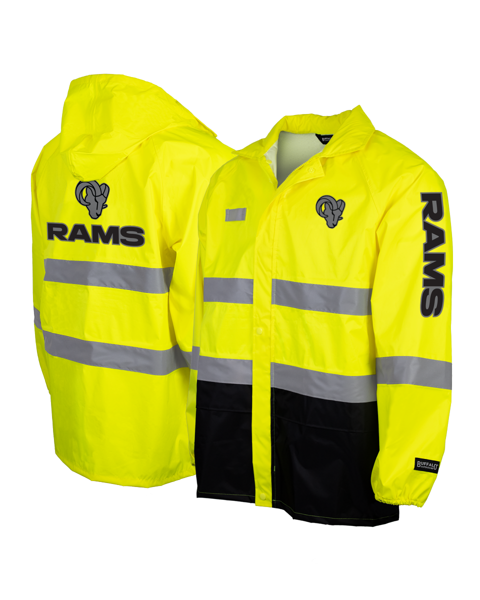 NFL Hi-Vis Safety Reflective Hooded Rainshell