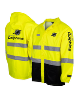 NFL Hi-Vis Safety Reflective Hooded Rainshell