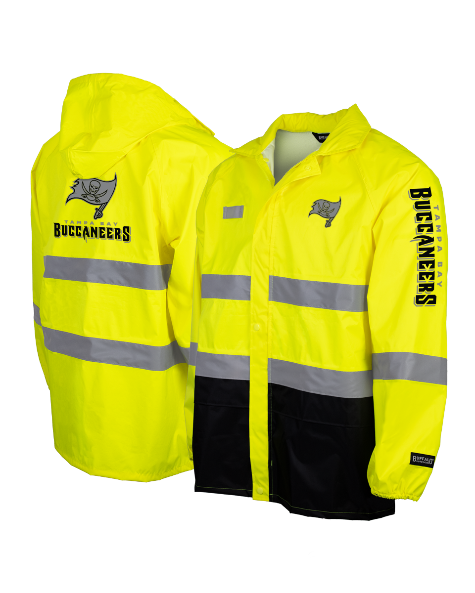 NFL Hi-Vis Safety Reflective Hooded Rainshell