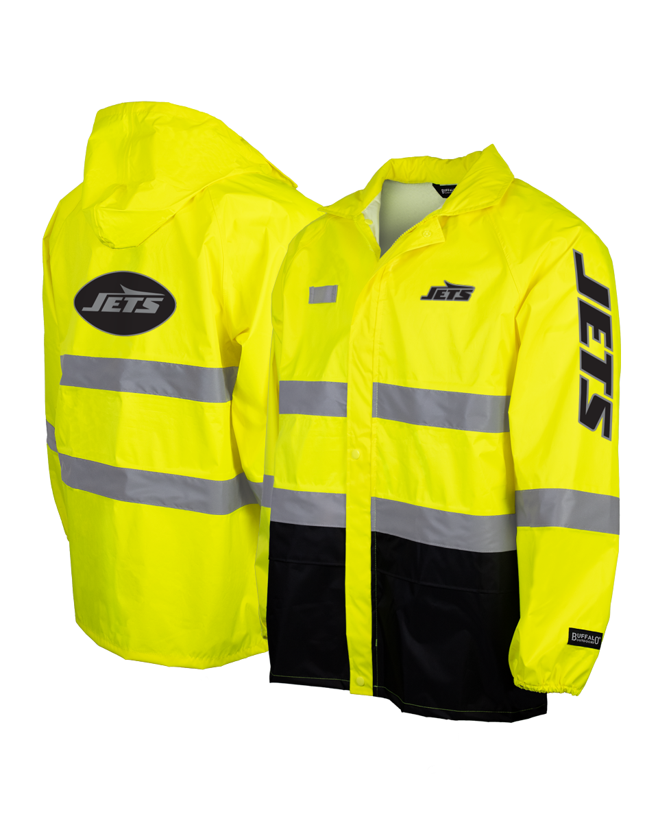 NFL Hi-Vis Safety Reflective Hooded Rainshell