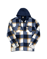 Sherpa Lined Hooded Fleece