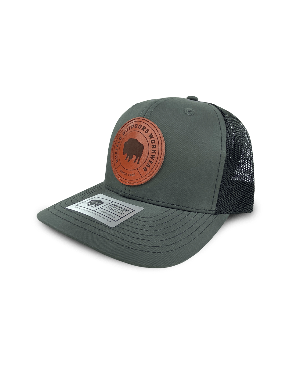 Circle Patch Trucker Hat