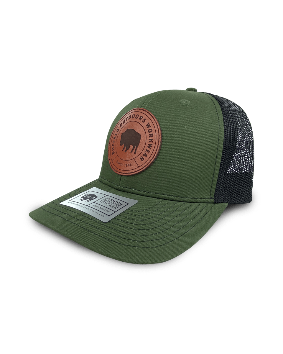 Circle Patch Trucker Hat