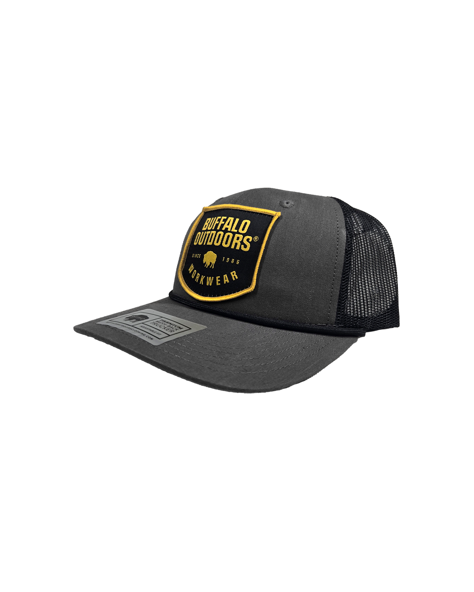 Woven Color Patch Trucker Hat