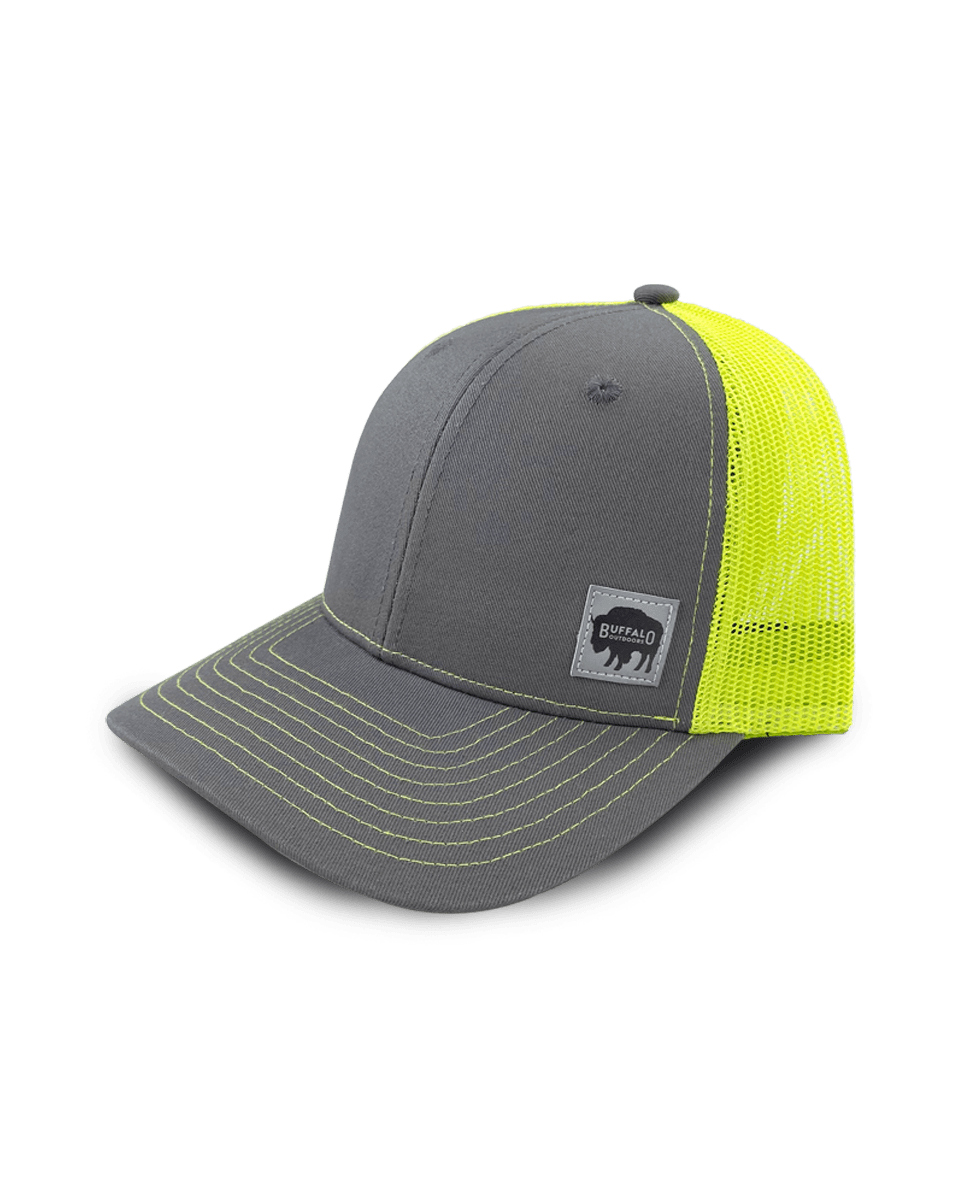 Hi-Vis Reflective Patch Trucker Hat